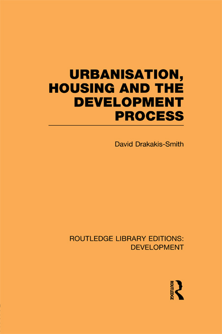 Urbanisation Housing and the Development Process - image 1