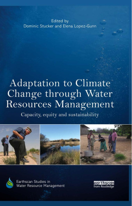 Dominic Stucker - Adaptation to Climate Change through Water Resources Management