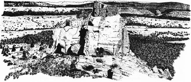 Fig 1 Three Corn Ruin a Navajo and Pueblo ruin of the early eighteenth - photo 5