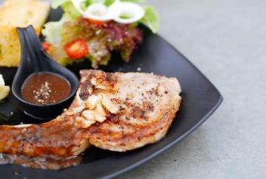 Lunch - Pork Steak with Lettuce Salad Prep time 9 min Cooking time 25 - photo 3