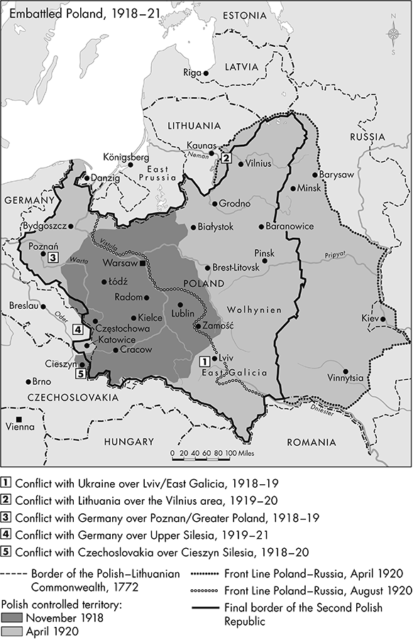 Map 2 Embattled Poland 191821 Nam quis nescit primam esse prima est - photo 4