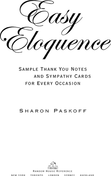 Easy Eloquence is a reference book for everyone who values personal - photo 2