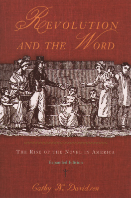 Davidson Cathy N. - Revolution and the Word