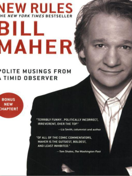 Bill Maher - New Rules: Polite Musings from a Timid Observer