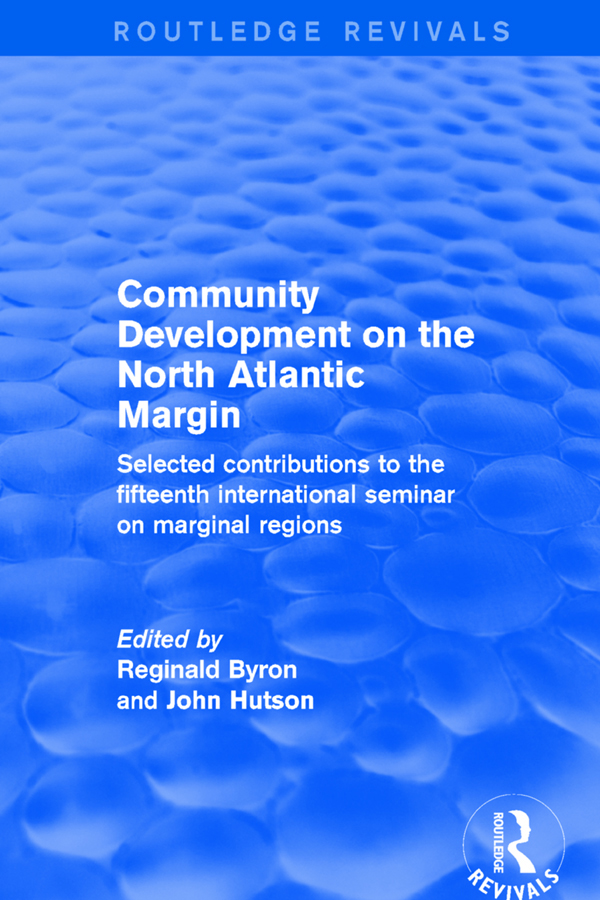 COMMUNITY DEVELOPMENT ON THE NORTH ATLANTIC MARGIN Community Development on - photo 1