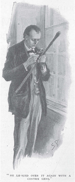 FIGURE 1 Sherlock Holmes examining a cane Source The Hound of the - photo 3