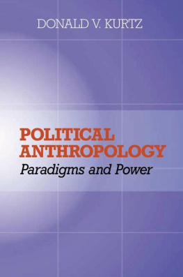 Donald V Kurtz - Political Anthropology