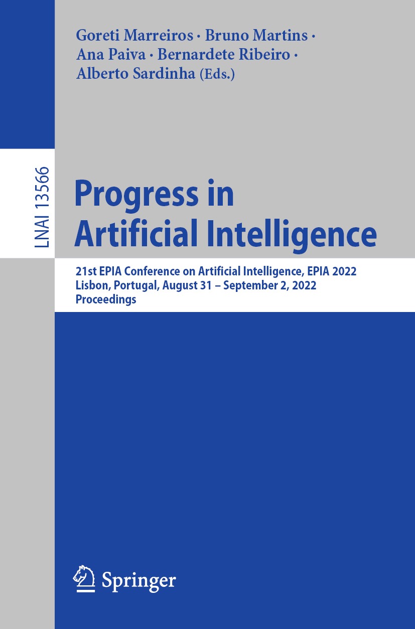 Book cover of Progress in Artificial Intelligence Volume 13566 Lecture Notes - photo 1