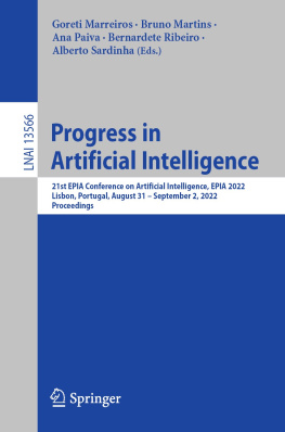 Goreti Marreiros - Progress in Artificial Intelligence: 21st EPIA Conference on Artificial Intelligence, EPIA 2022, Lisbon, Portugal, August 31–September 2, 2022, Proceedings