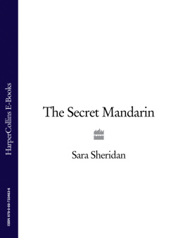 Sara Sheridan The Secret Mandarin