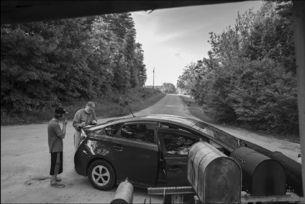 Tim Nolan initiates treatment outside a clients home Icard North Carolina - photo 3