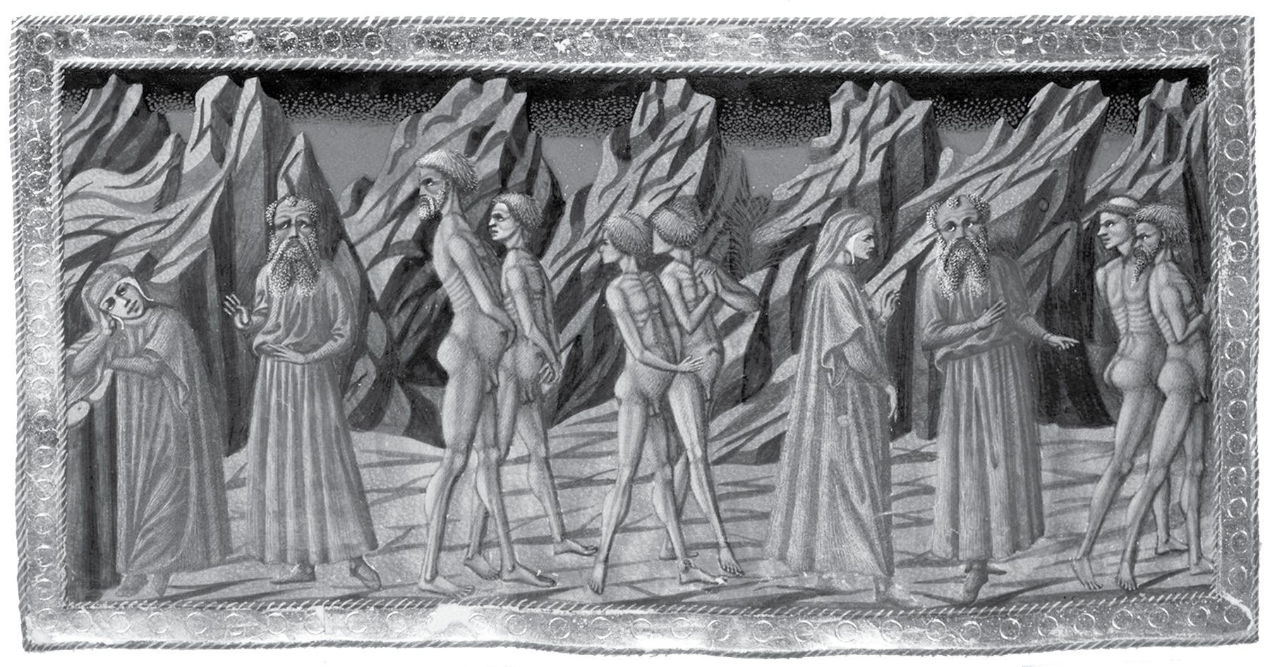 Soothsayers in Dantes Inferno with Their Heads Twisted Backward Illustration of - photo 3