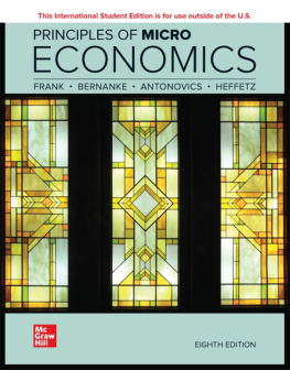 Robert H. Frank Principles of Microeconomics