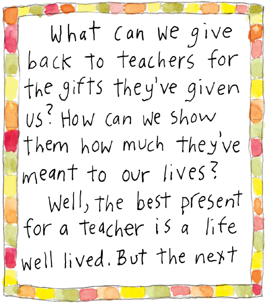 Thank You a book for teachers - photo 9