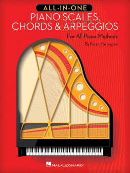 Karen Harrington - All-in-One Piano Scales, Chords & Arpeggios