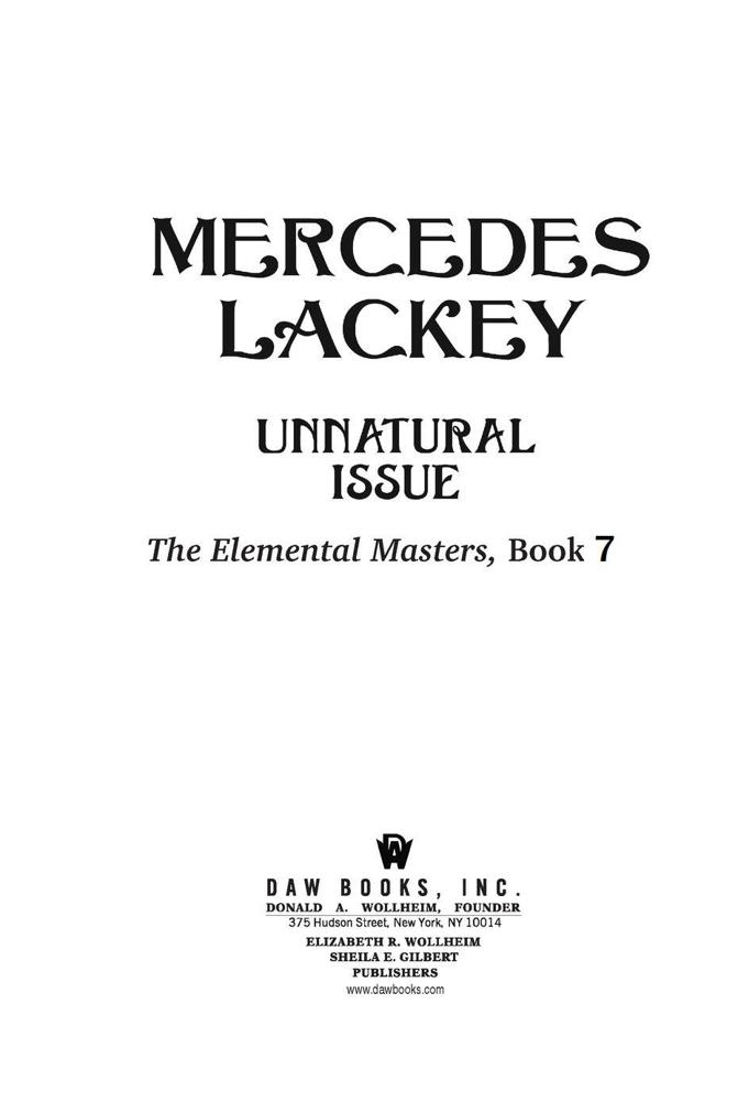 Table of Contents NOVELS BY MERCEDES LACKEY available from DAW Books - photo 1