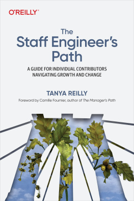 Tanya Reilly The Staff Engineer’s Path