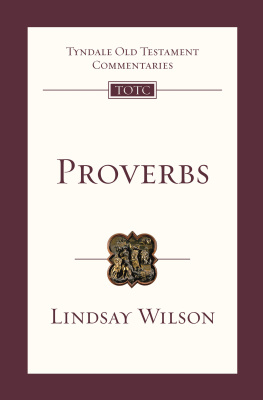 Wilson - Proverbs