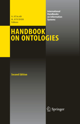 Steffen Staab - Handbook on Ontologies