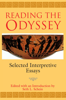 Seth L. Schein - Reading the Odyssey: Selected Interpretive Essays