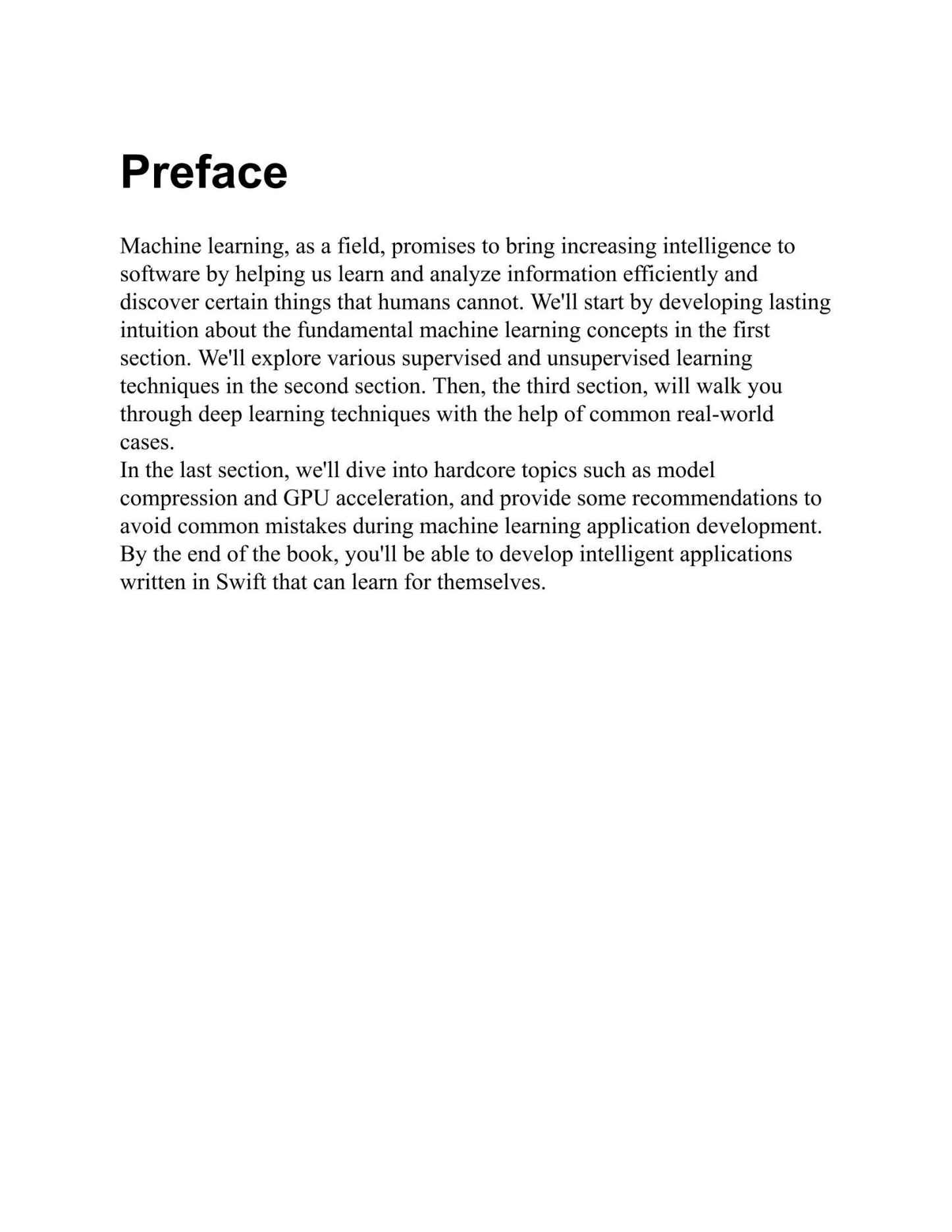 Leverage The Power Of Machine Learning And Swift Programming To Build Intelligent IOS Applications With Ease - photo 13