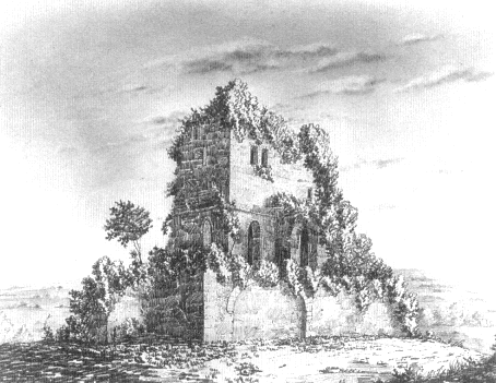 A nineteenth-century sketch of the ruins of Spensers Kilcolman Castle County - photo 2