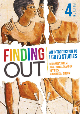 Deborah T. Meem - Finding Out: An Introduction to LGBTQ Studies
