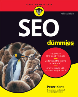 Peter Kent SEO For Dummies