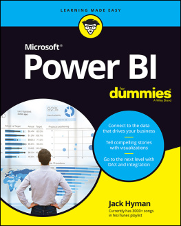 Jack A. Hyman - Microsoft Power BI For Dummies