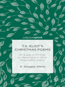 G. Atkins T.S. Eliots Christmas Poems