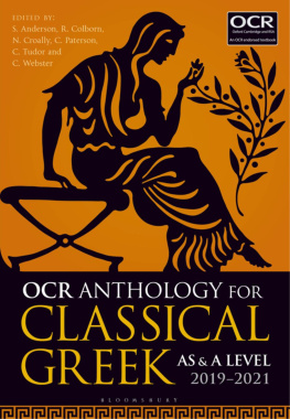 Stephen Anderson - OCR Anthology for Classical Greek AS and A Level: 2019-2021