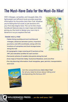 Elizabeth Wenk - John Muir Trail Data Book