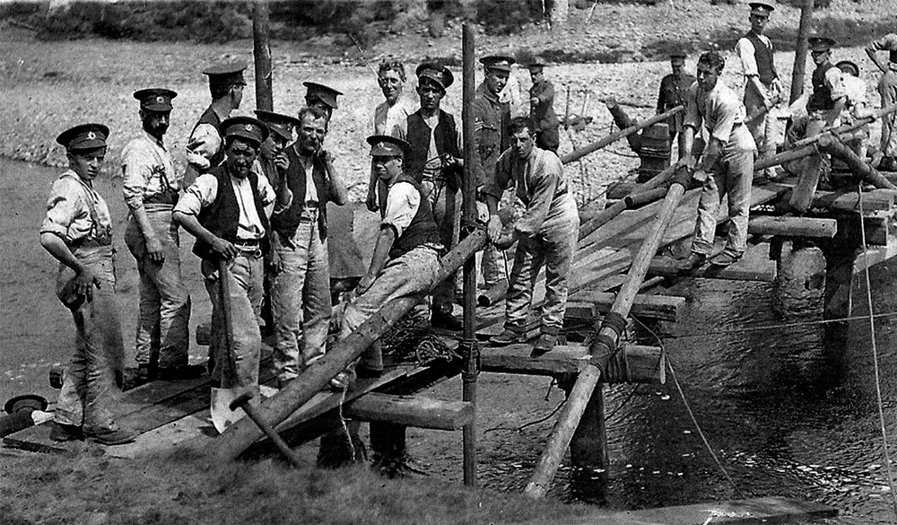 Some men of the Carmarthen Section of the Welsh Field Company Royal Engineers - photo 4