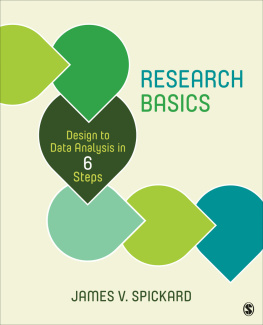 James V. Spickard - Research Basics: Design to Data Analysis in Six Steps