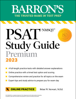 Brian W. Stewart PSAT/NMSQT Study Guide, 2023