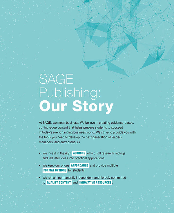 SAGE Publishing Our Story At SAGE we mean business We believe in creating - photo 3