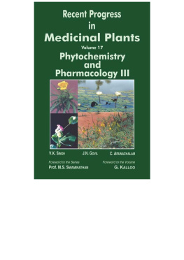 V. K. Singh - Phytochemistry and Pharmacology III