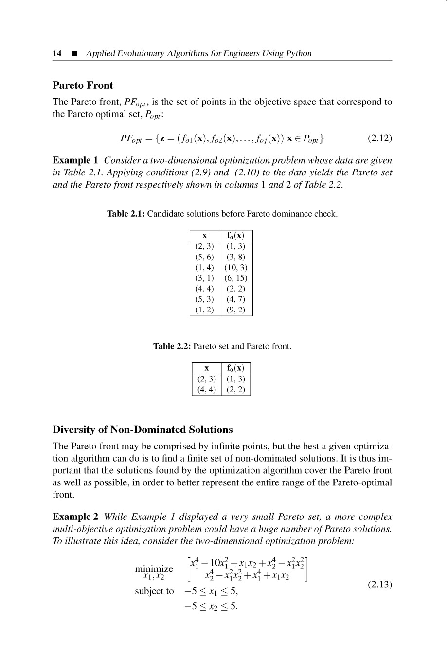 Applied Evolutionary Algorithms for Engineers Using Python - photo 21