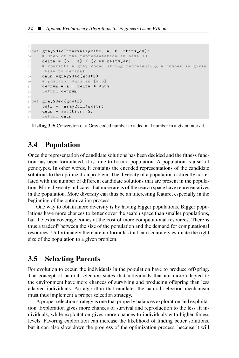 Applied Evolutionary Algorithms for Engineers Using Python - photo 39