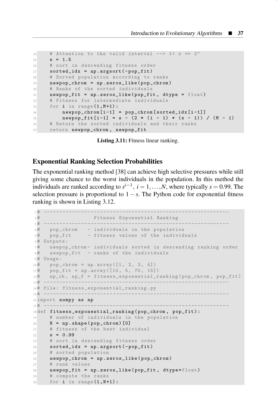 Applied Evolutionary Algorithms for Engineers Using Python - photo 44