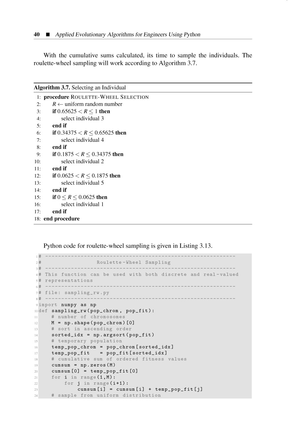 Applied Evolutionary Algorithms for Engineers Using Python - photo 47