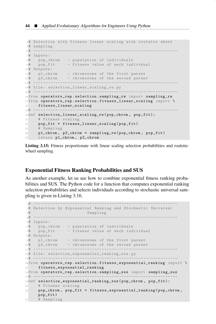 Applied Evolutionary Algorithms for Engineers Using Python - photo 51