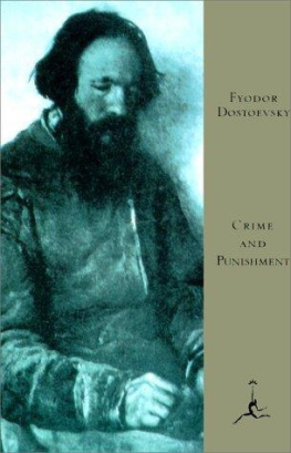 Fyodor Dostoyevsky - Crime and Punishment (Modern Library)