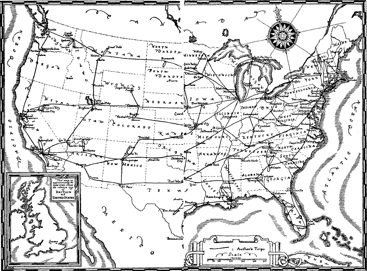 Inside USAChart Total United States Population1940 Showing States if - photo 3