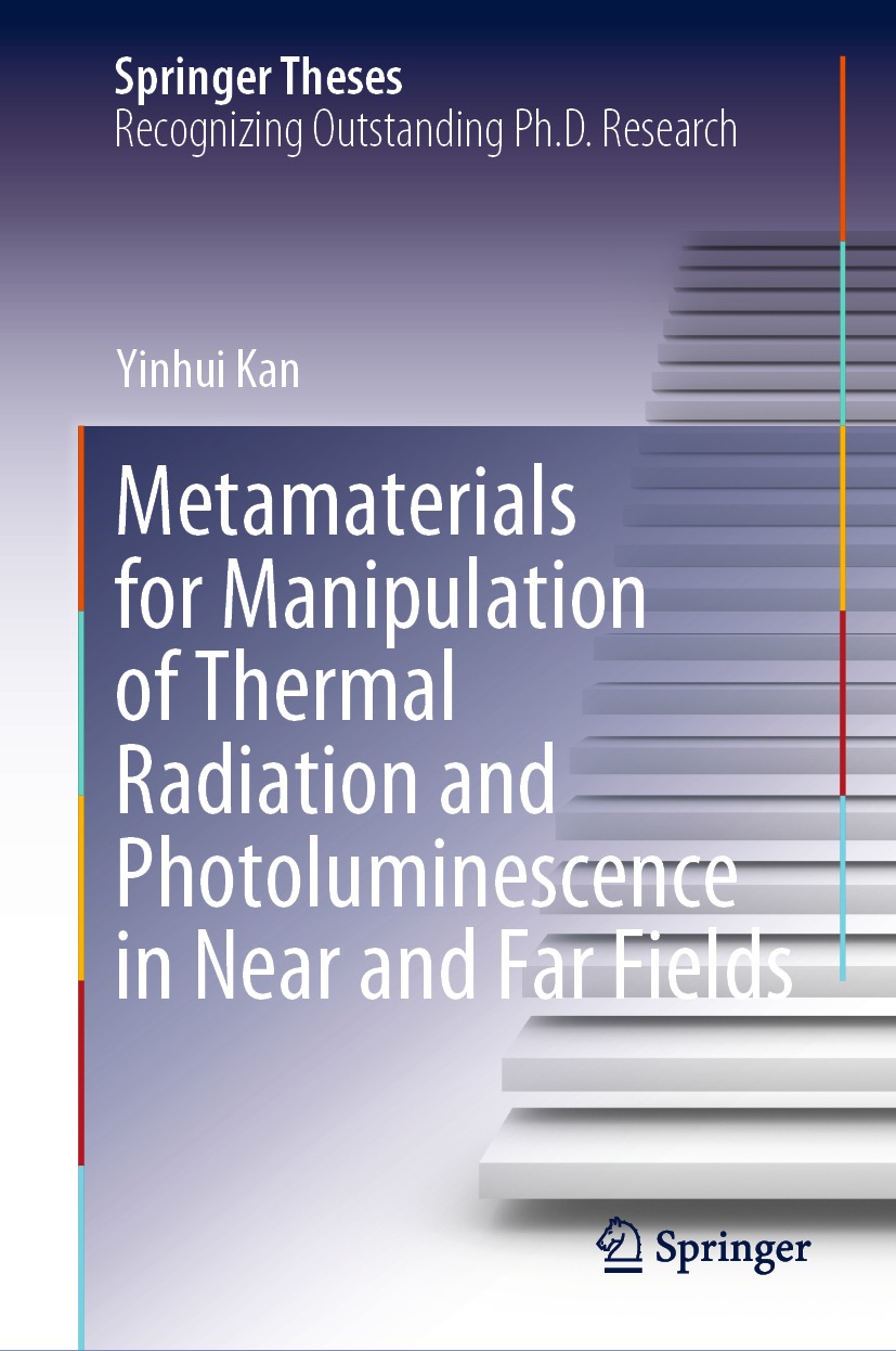 Book cover of Metamaterials for Manipulation of Thermal Radiation and - photo 1