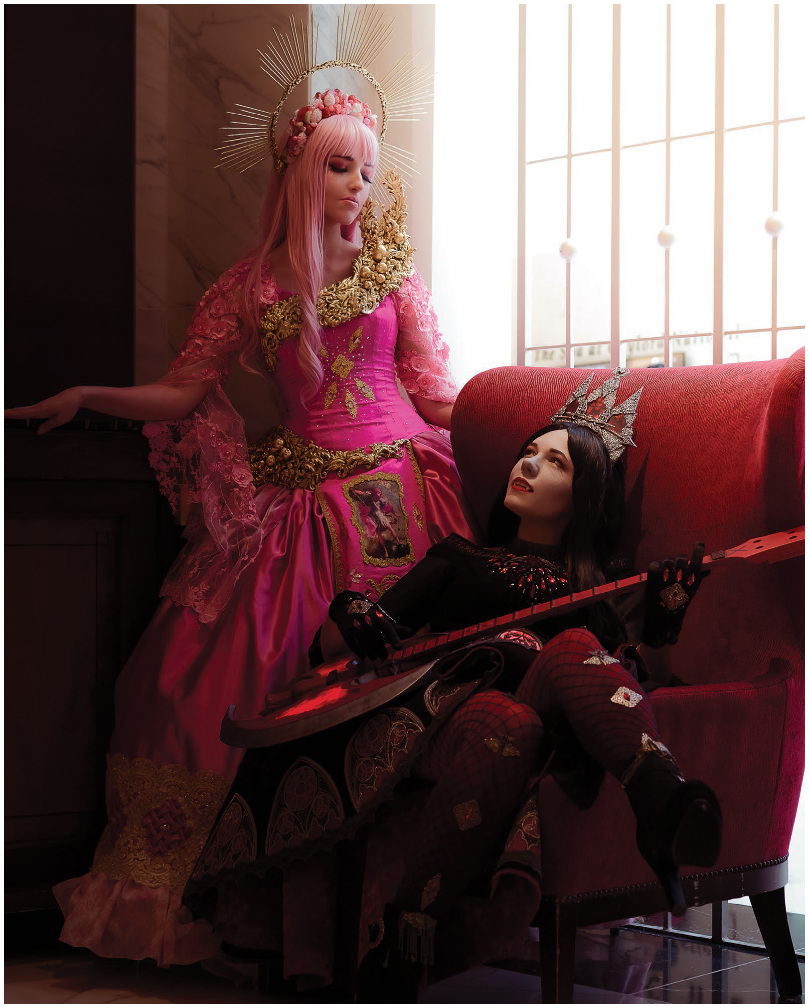 COSPLAYER Cowbutt Crunchies Cosplay COSTUMES Princess Bubblegum and - photo 2