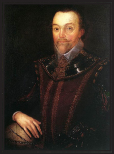 Sir Francis Drake at Bucklands Abbey by Marcus Gheerants circa 1590 Editor s - photo 3