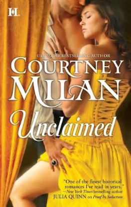 Courtney Milan Unclaimed