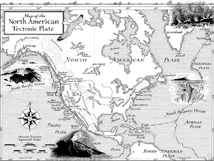 Contents List of Maps Map of the North American Tectonic Plate Map of - photo 2