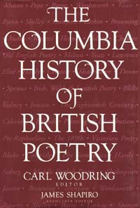 title The Columbia History of British Poetry author Woodring Carl - photo 1